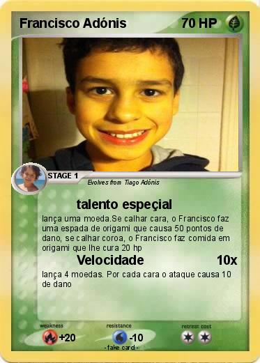 Pokemon Francisco Adónis