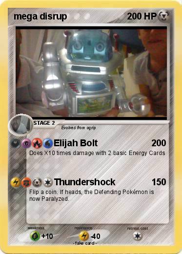 Pokemon mega disrup