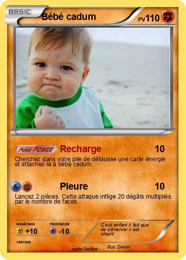 Pokemon Bébé cadum