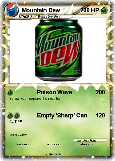 Pokemon Mountain Dew