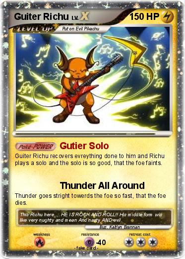 Pokemon Guiter Richu