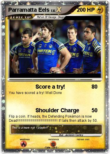Pokemon Parramatta Eels