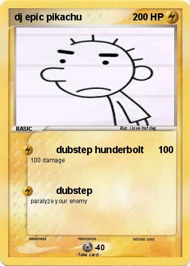 Pokemon dj epic pikachu