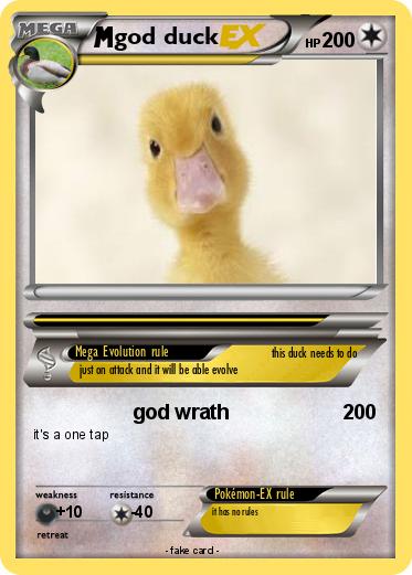 Pokemon god duck