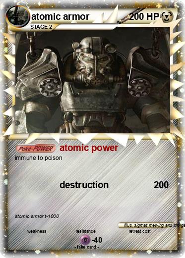 Pokemon atomic armor