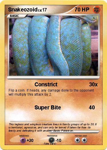 Pokemon Snakeozoid
