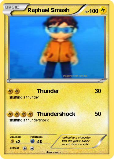 Pokemon Raphael Smash