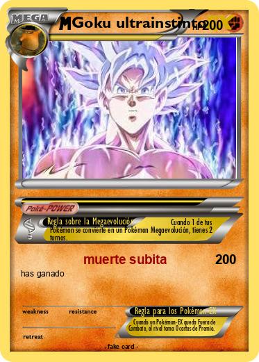 Pokemon Goku ultrainstinto