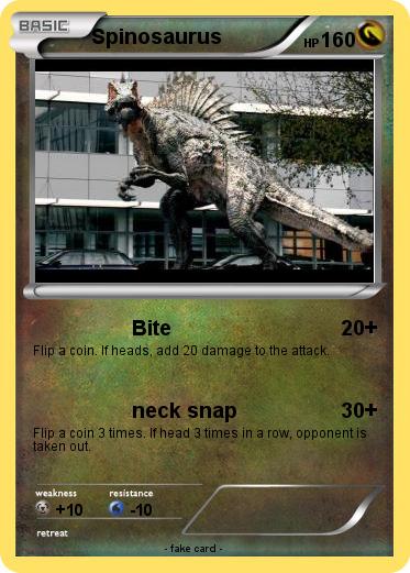 Pokemon Spinosaurus