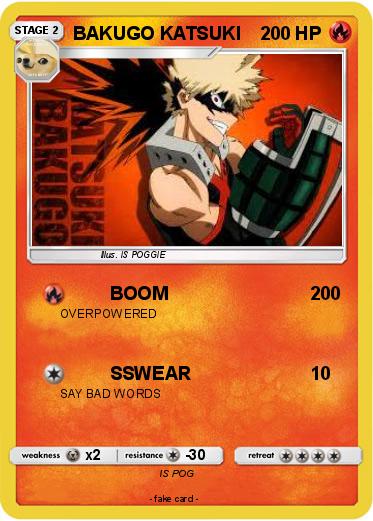 Pokemon BAKUGO KATSUKI