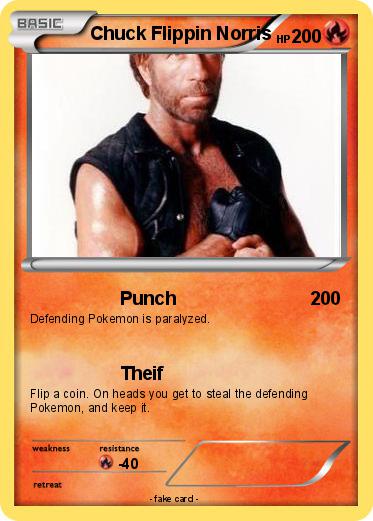 Pokemon Chuck Flippin Norris