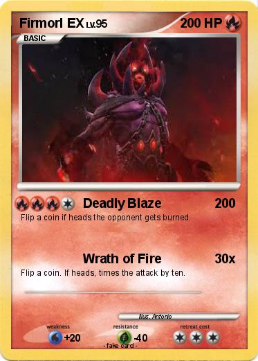 Pokemon Firmorl EX