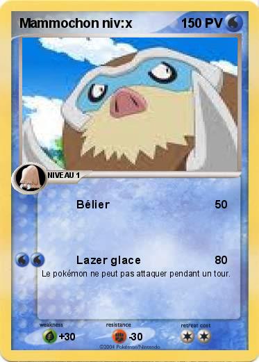 Pokemon Mammochon niv:x