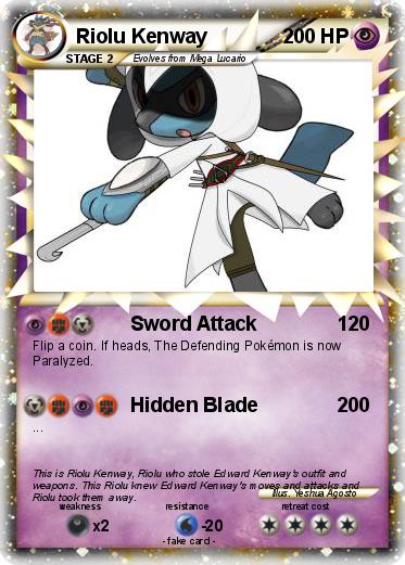 Pokemon Riolu Kenway
