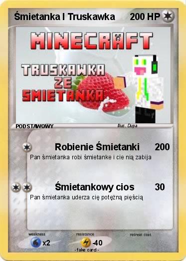 Pokemon Śmietanka I Truskawka