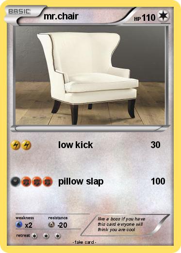 Pokemon mr.chair