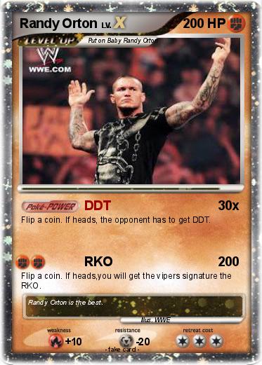 Pokemon Randy Orton