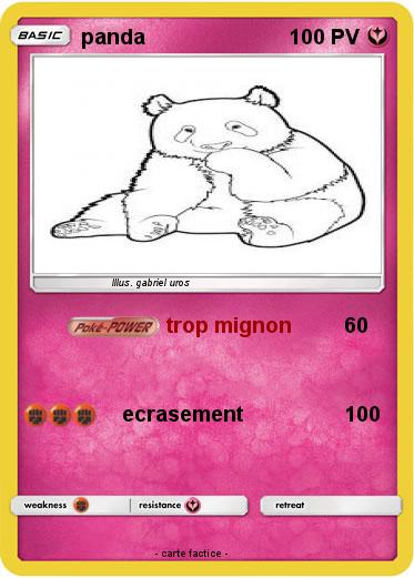 Pokemon panda