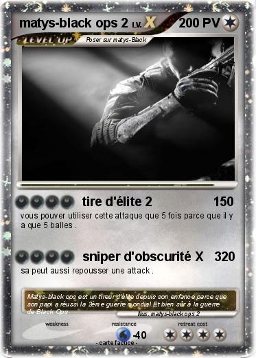 Pokemon matys-black ops 2