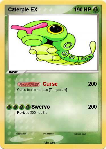 Pokemon Caterpie EX