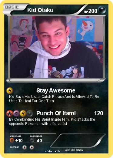 Pokemon Kid Otaku