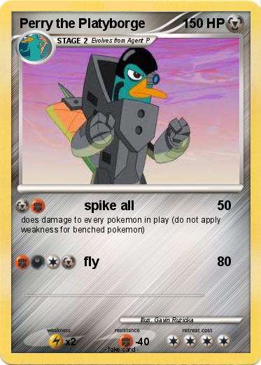 Pokemon Perry the Platyborge