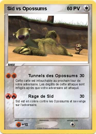 Pokemon Sid vs Opossums