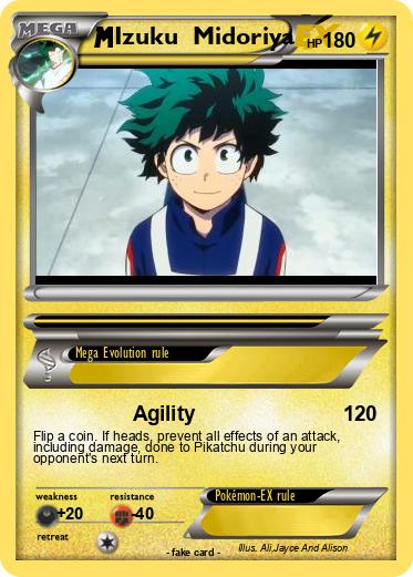Pokemon Izuku  Midoriya