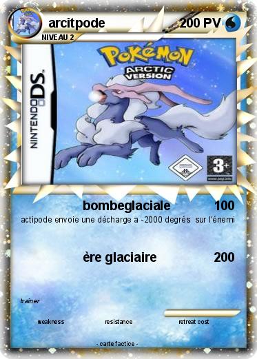 Pokemon arcitpode