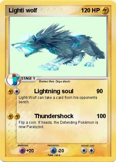 Pokemon Lighti wolf