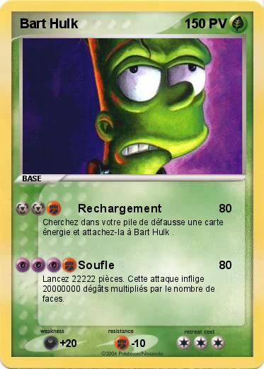 Pokemon Bart Hulk 