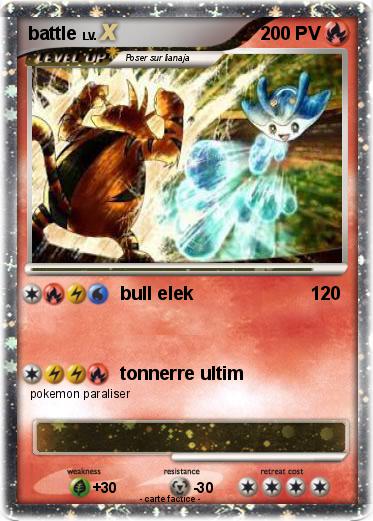 Pokemon battle
