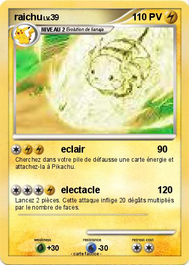 Pokemon raichu