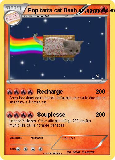 Pokemon Pop tarts cat flash ex ex ex ex ex ex ex