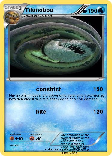 Pokemon Titanoboa