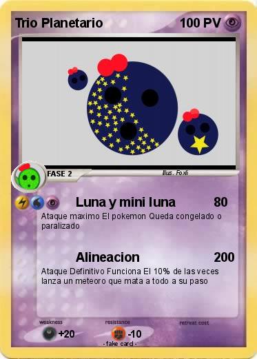 Pokemon Trio Planetario