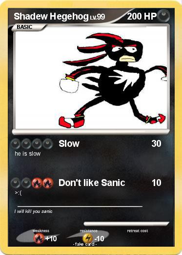 Pokemon Shadew Hegehog