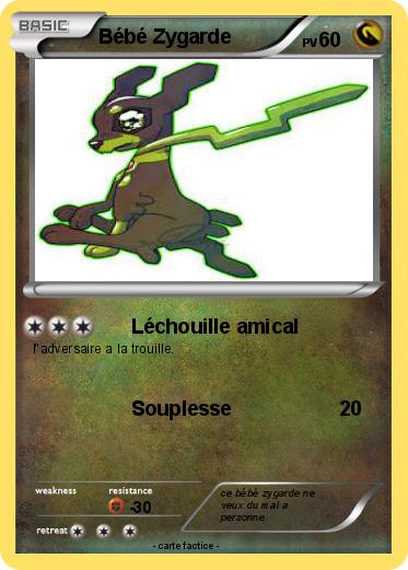 Pokemon Bébé Zygarde