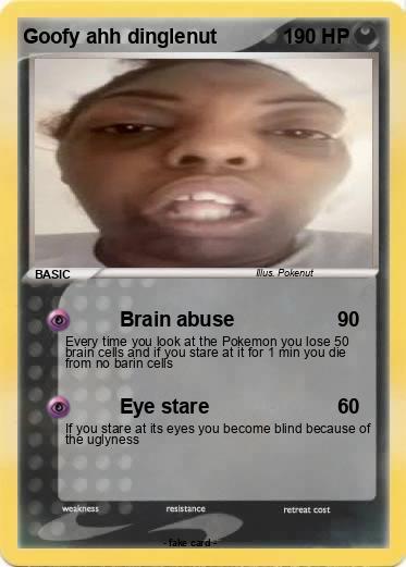 Pokemon Goofy ahh dinglenut