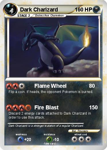 Pokemon Dark Charizard