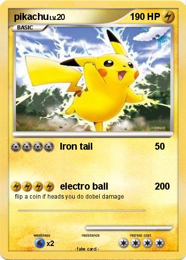 Pokemon pikachu