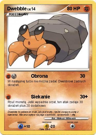 Pokemon Dwebble