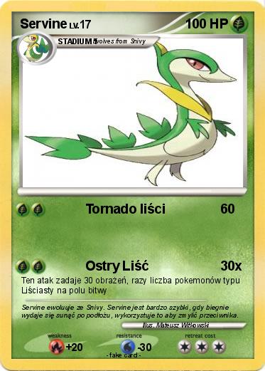 Pokemon Servine
