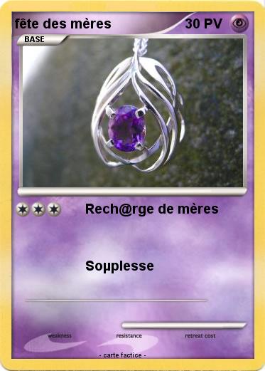 Pokemon fête des mères