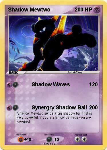Pokemon Shadow Mewtwo