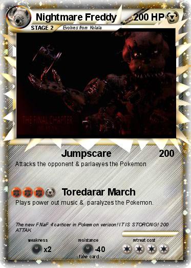 Pokemon Nightmare Freddy