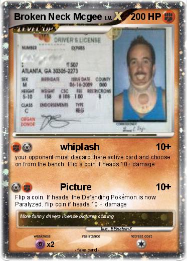 Pokemon Broken Neck Mcgee