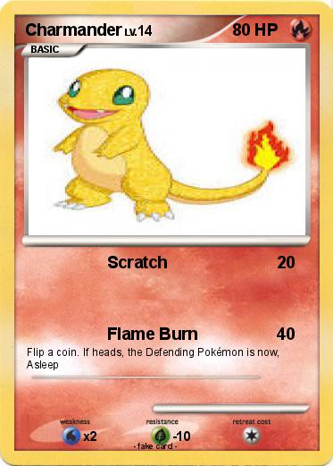 Pokemon Charmander