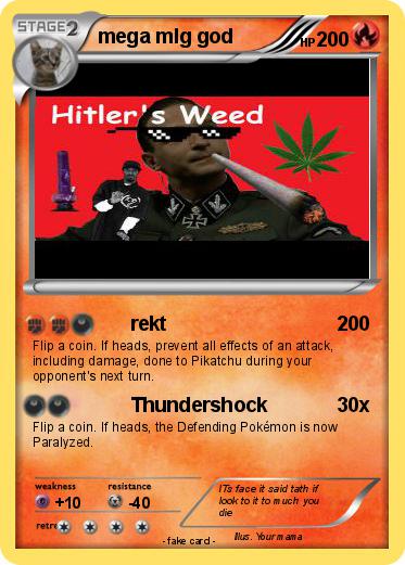 Pokemon mega mlg god