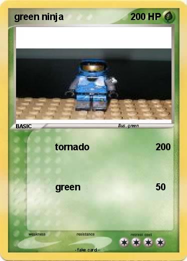 Pokemon green ninja